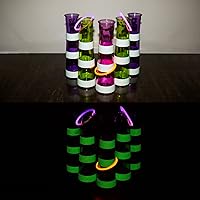 Vista 3 de Cinta Luminosa Cinta de Gaffer que Brilla en la Oscuridad Fluorescente Neón Cinta Reflectante Luminosa Impermeable Alta Visibilidad