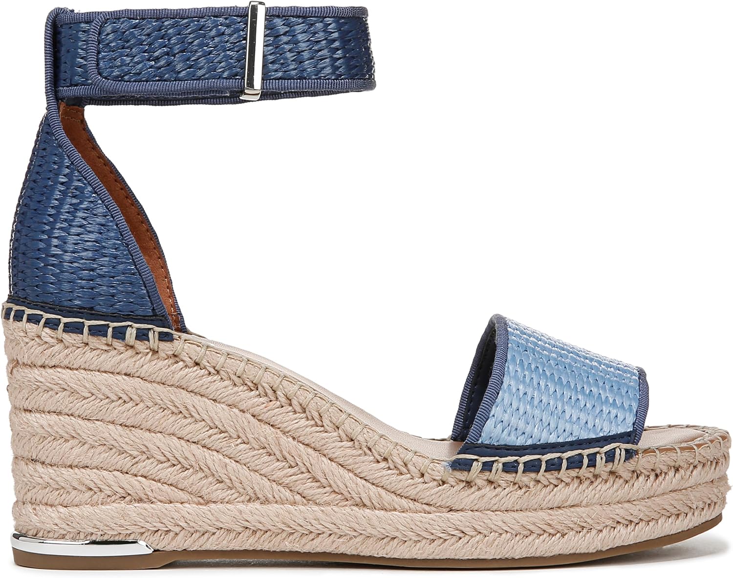 Franco Sarto Womens Clemens Raffia Espadrille Wedge Sandals - Image 6