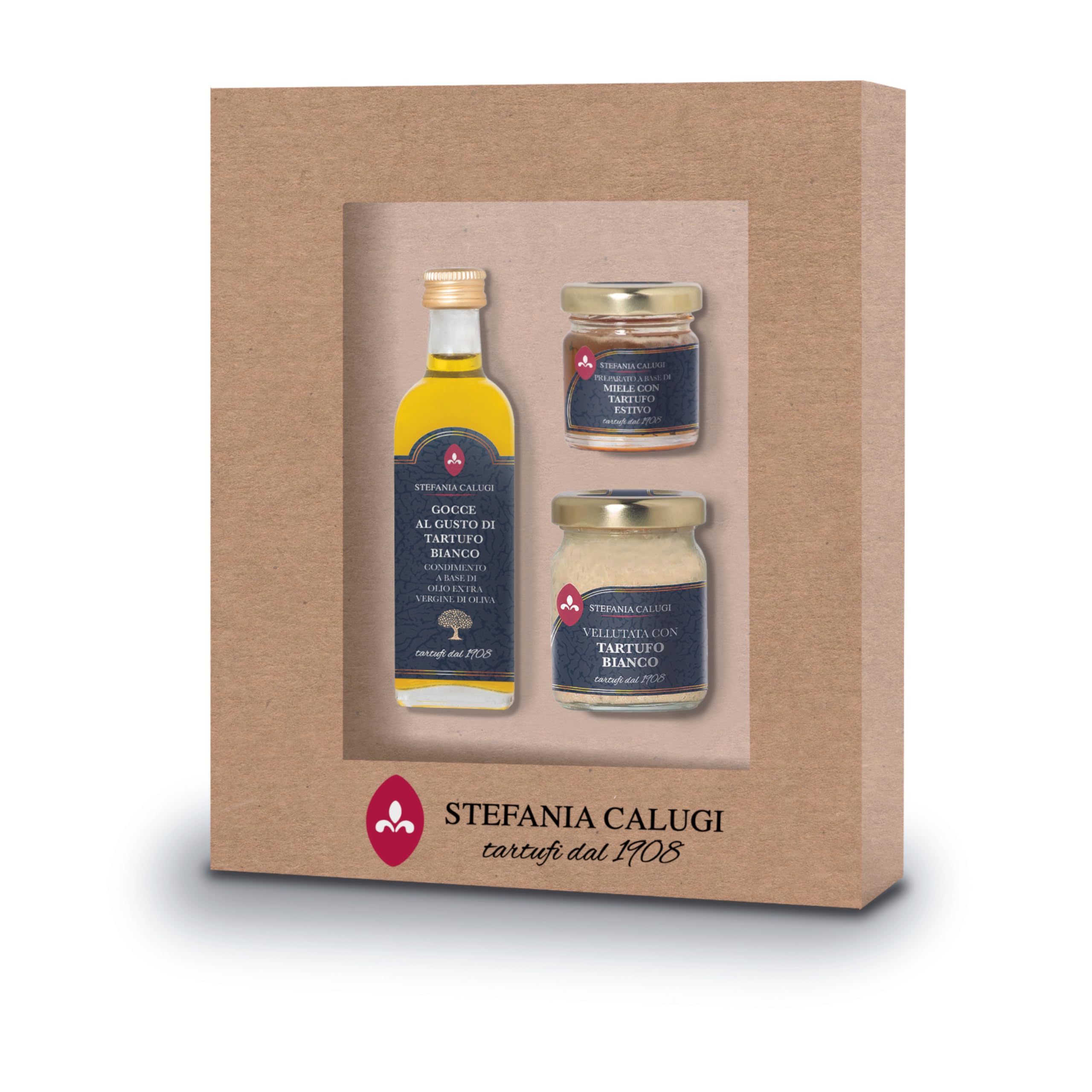 Stefania Calugi - Confezione Regalo al Tartufo (BOX - TRIS TARTUFI)