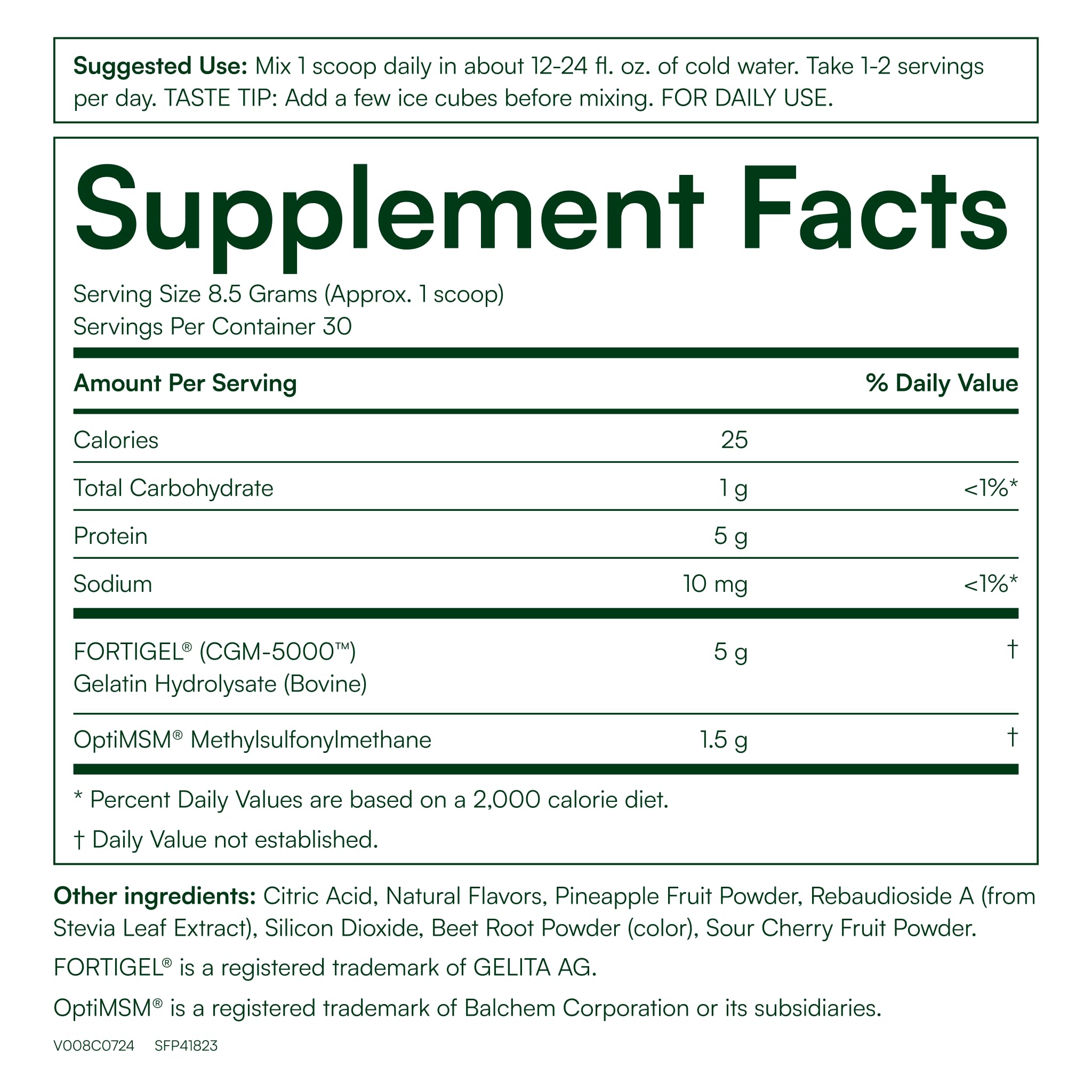 Purity Products - JointGel - Collagen Peptides for Joints + MSM Powder — Amazon image 2