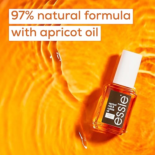 Vista 99 de essie Nail Care Apricot Cuticle Oil and Nail Treatment - Aceite de cutícula de albaricoque para cutícula y tratamiento de uñas, en rolón, vegano