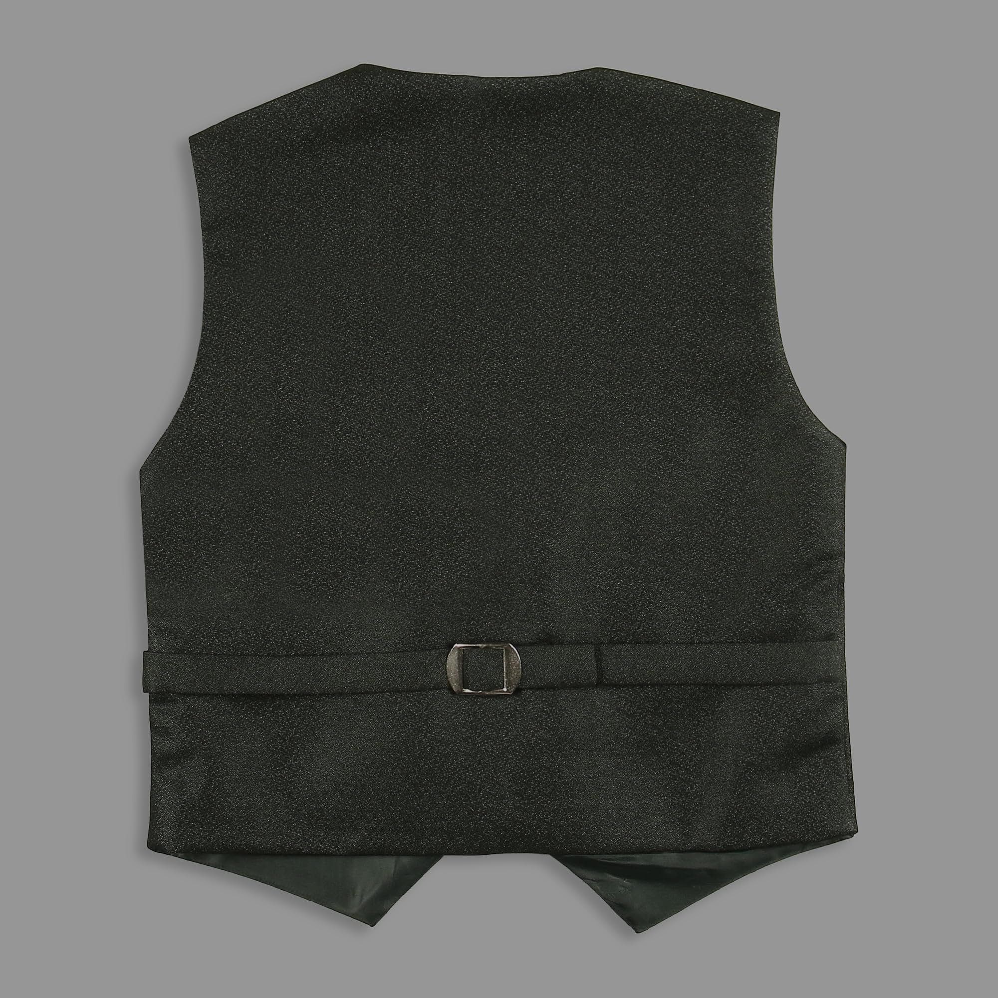KIDS ISLAND Boys Green 4 Pcs Jacket Suit with Black Cotton Satin Shrit and Bow tie | KI_242_1077_Green_1 3
