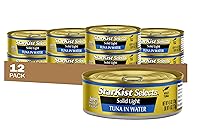 Vista 1 de StarKist Selects - Atún claro sólido en lata de agua, atún en agua, 4.5 onzas (paquete de 12)