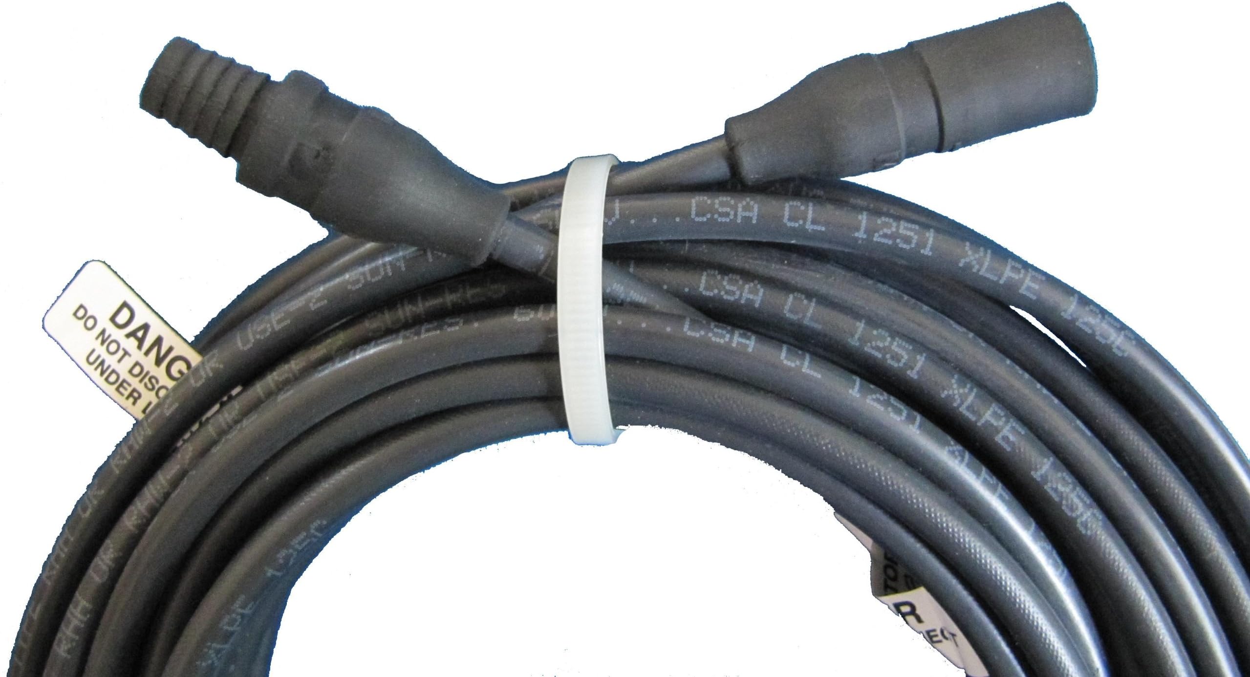 MC3 PV Cable 50' for Solar Applications. With Male & Female Non-locking Connectors.