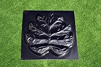 Vista 4 de Moldes de hormigón Vendido Set 2 piezas Hojas Moldes Stepping Stone Molde de hormigón para camino de jardín S09