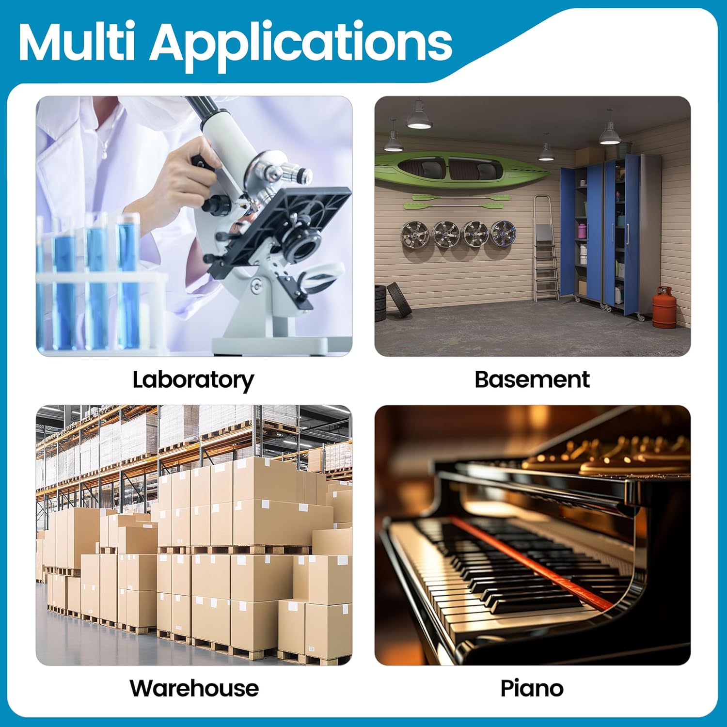 500g Reusable Silica Gel Desiccant Packs, Rechargeable Dehumidifier Moisture Absorbers with Color Indicator for Storage, Gun Safes, Suitcases, 3D Printing Filaments, Electronics, Car [2 Pack] - Image 7