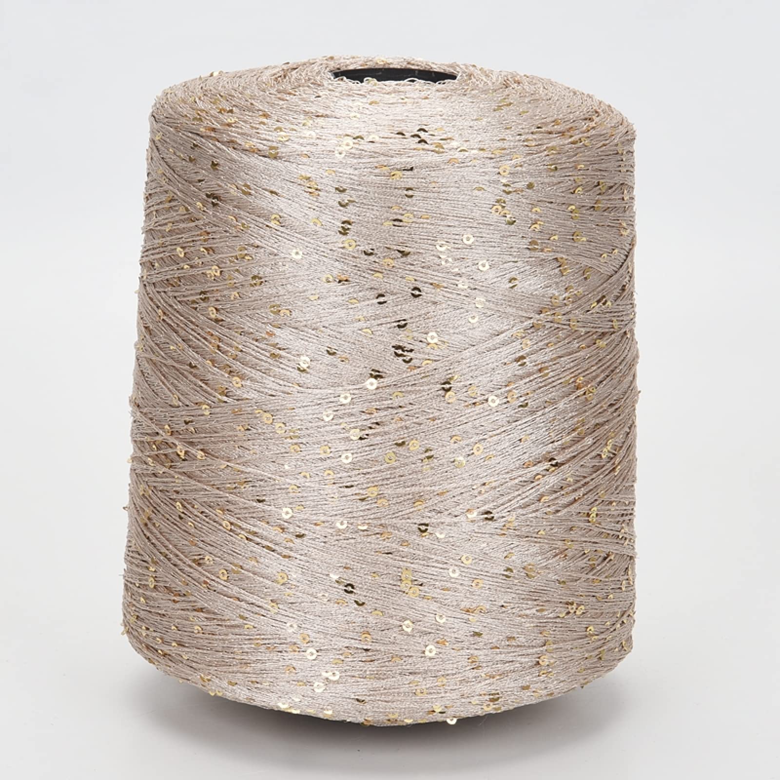 Glitter Yarn Hand Crochet Thread Knitting Clothes Needlework Yarn with Sequins, 04
