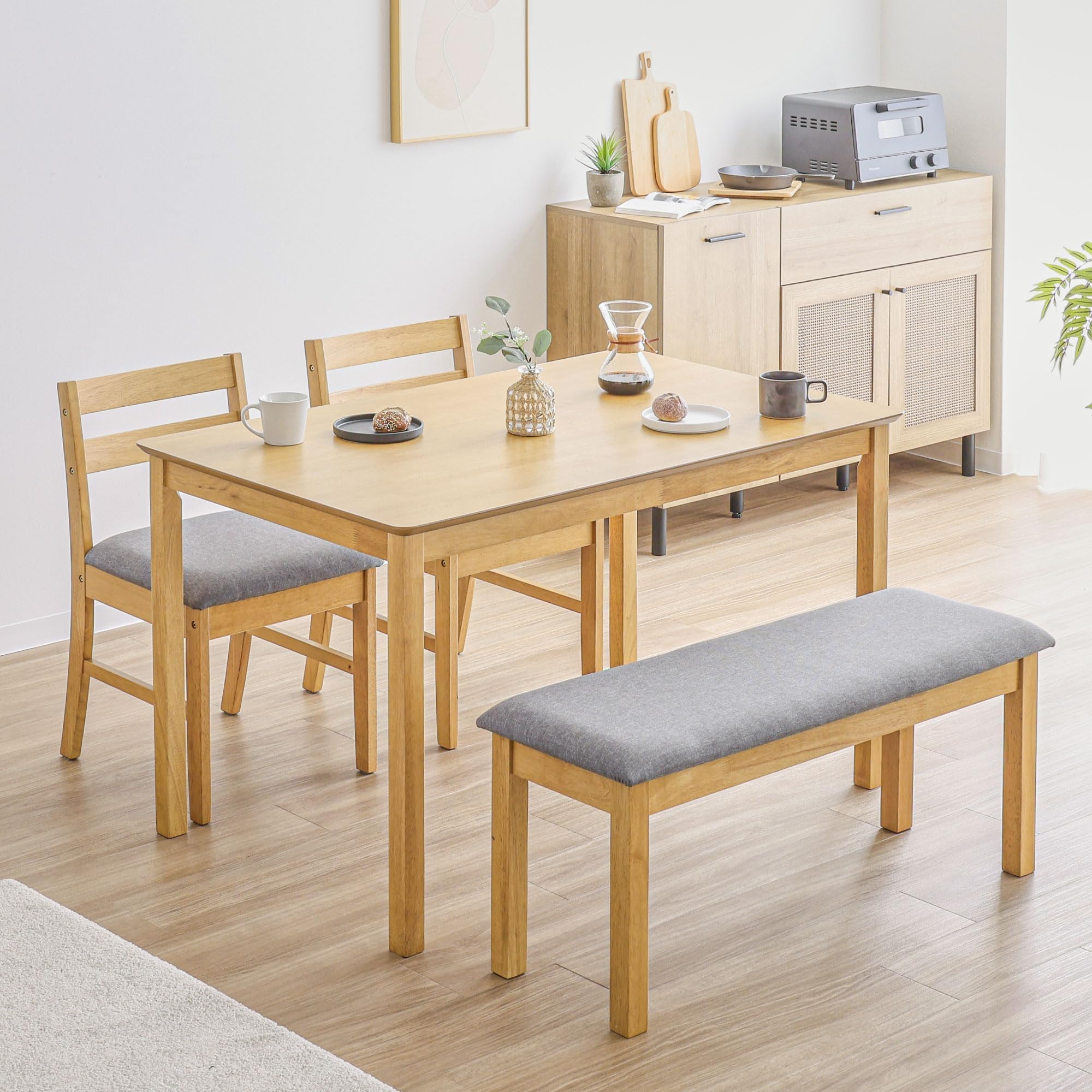 Amazon|VENTOTA ダイニング4点セット ダイニングテーブル 4人 4人用 Amazon|VENTOTA ダイニング4点セット ダイニングテーブル 4人 4人用