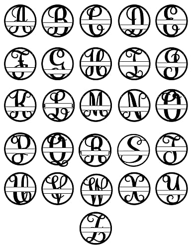 Miniatura 2 de Personalized Metal Monogram Sign. Wedding Gift. Family Name Sign. Outdoor Name Sign. Anniversary. Last Name Sign. Metal Sign. Front Door.