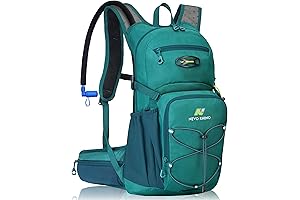 Premium Hiking Hydration Backpack with 3L Water Bladder