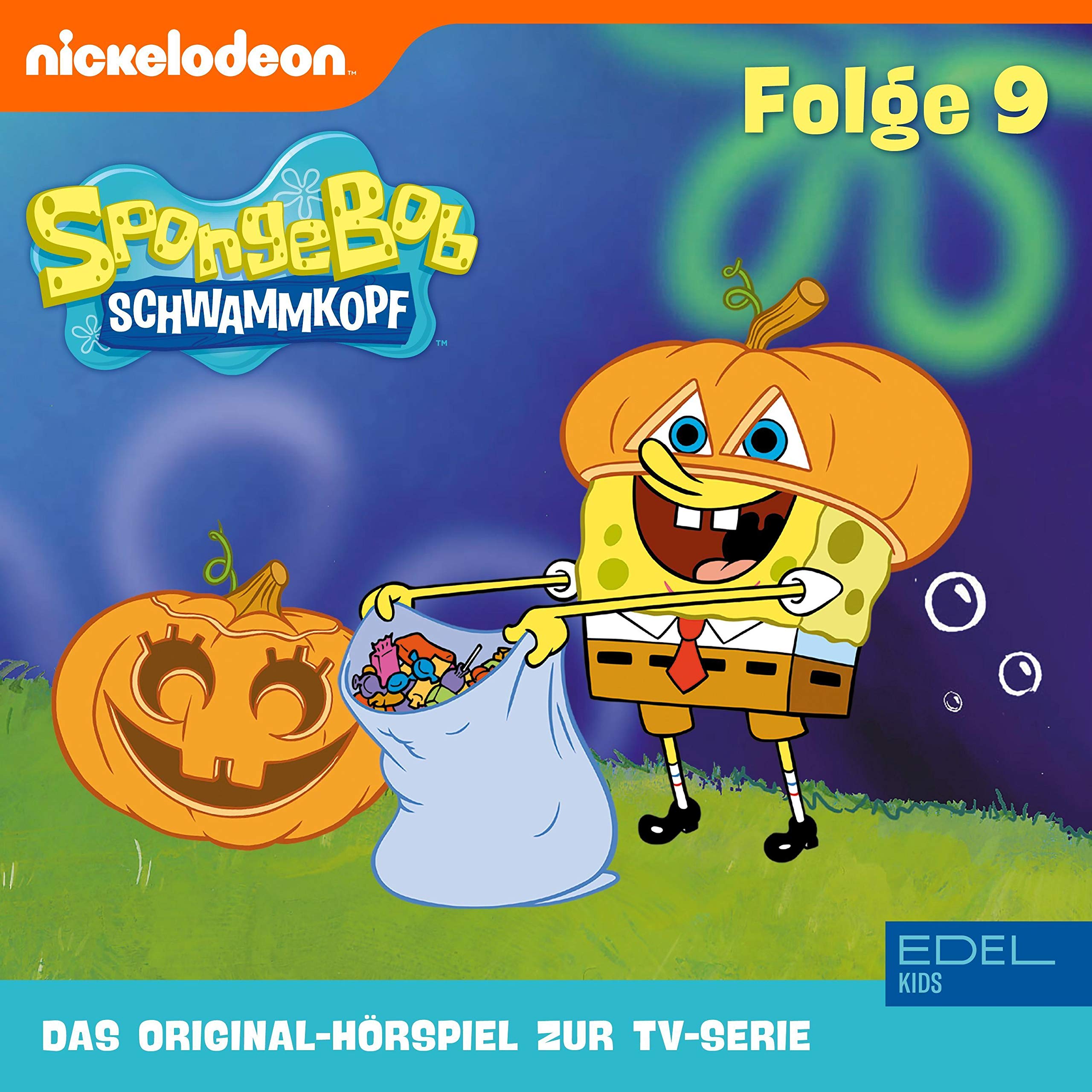 Cover art for SpongeBob Schwammkopf 9. Das Original-Hörspiel zur TV-Serie
