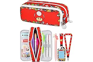 Trendy Super Mario Pencil Case: Amp Up Your Style with Cutest Cartoon Flair
