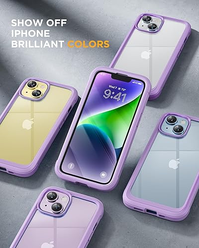 Miniatura 375 de Miracase Glass Series - Funda para iPhone 11 de 6.1 pulgadas, funda resistente de cuerpo completo mejorado con protector de pantalla de vidrio Negro