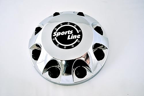 Miniatura 1 de Tapa central de doble rueda cromada para 2011  actual GMChevy 3500HD (delantera) para GMC Chevy de 17 pulgadas