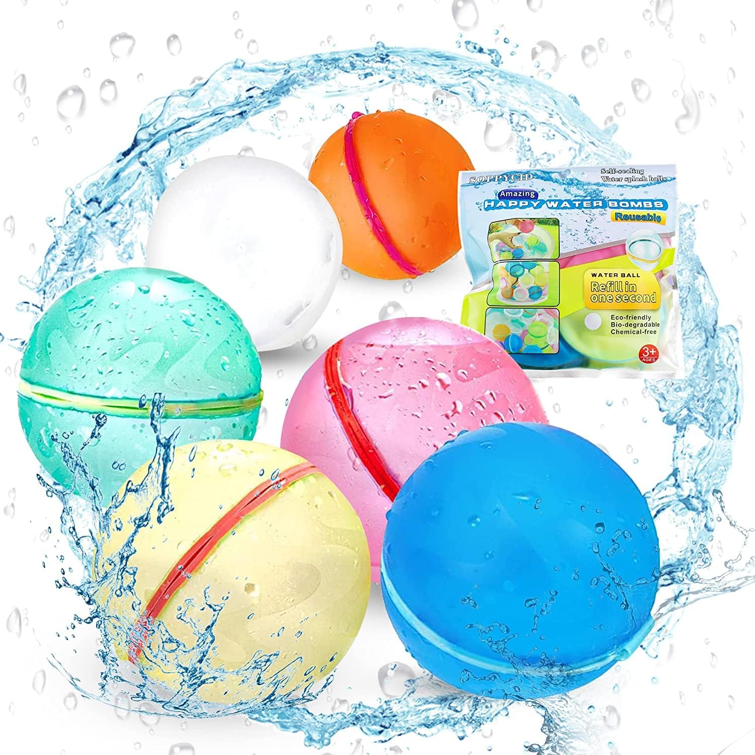 RapidFill Water Balloons EasyFill Water Balloons Bulk Water Balloons Biodegradable