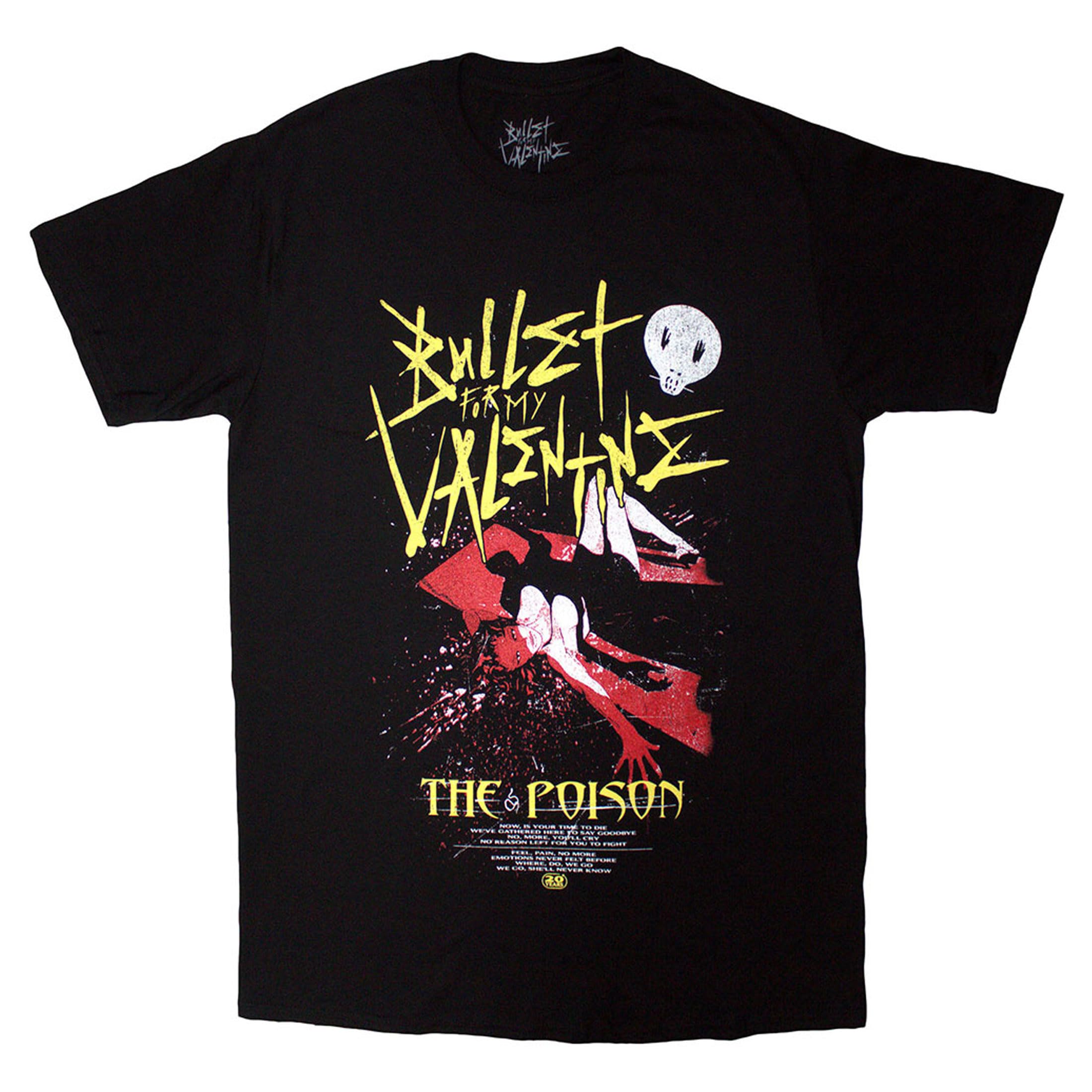 Rock Off officially licensed products Bullet for My Valentine The Poison Cover T Shirt XXL Black