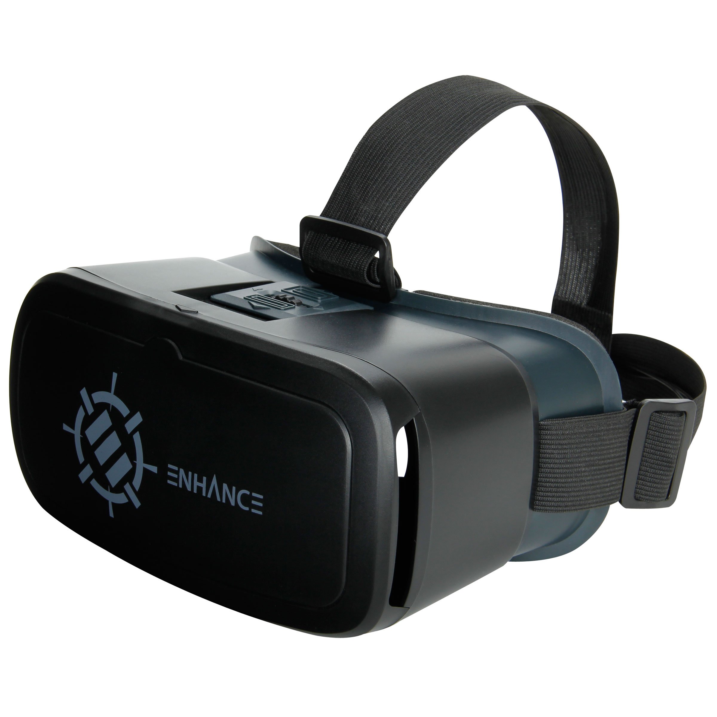 ENHANCE Virtual Reality Headset VR Headset for Smartphone with Comfort Nose-Padding and Head Strap, Adjustable Object and Pupillary Distance - Works w/Google Cardboard Apps, Samsung Apps & More
