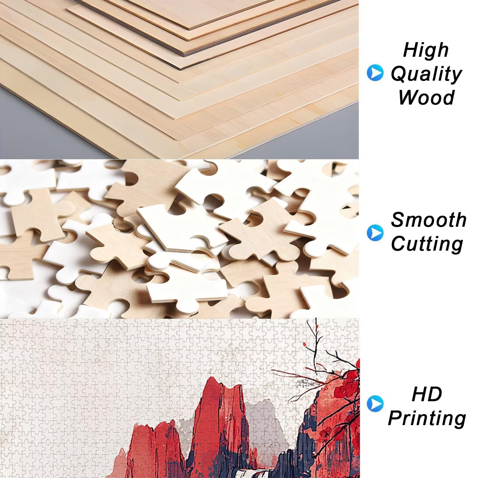 Puzzle 1000 elementów dla dorosłych, japońskie puzzle dla dorosłych i dzieci od 14 lat, duże puzzle z krajobrazem z pudełkiem do dekoracji ścian domu, prezent dla kobiety/mężczyzny, gra koncentracyjna