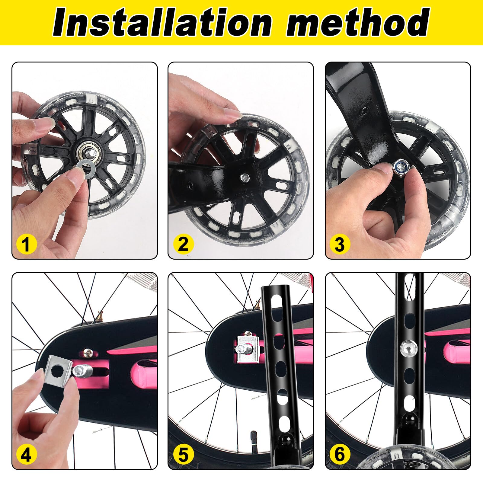 Cycling How To Put Training Wheels On A Bike With Gears Training