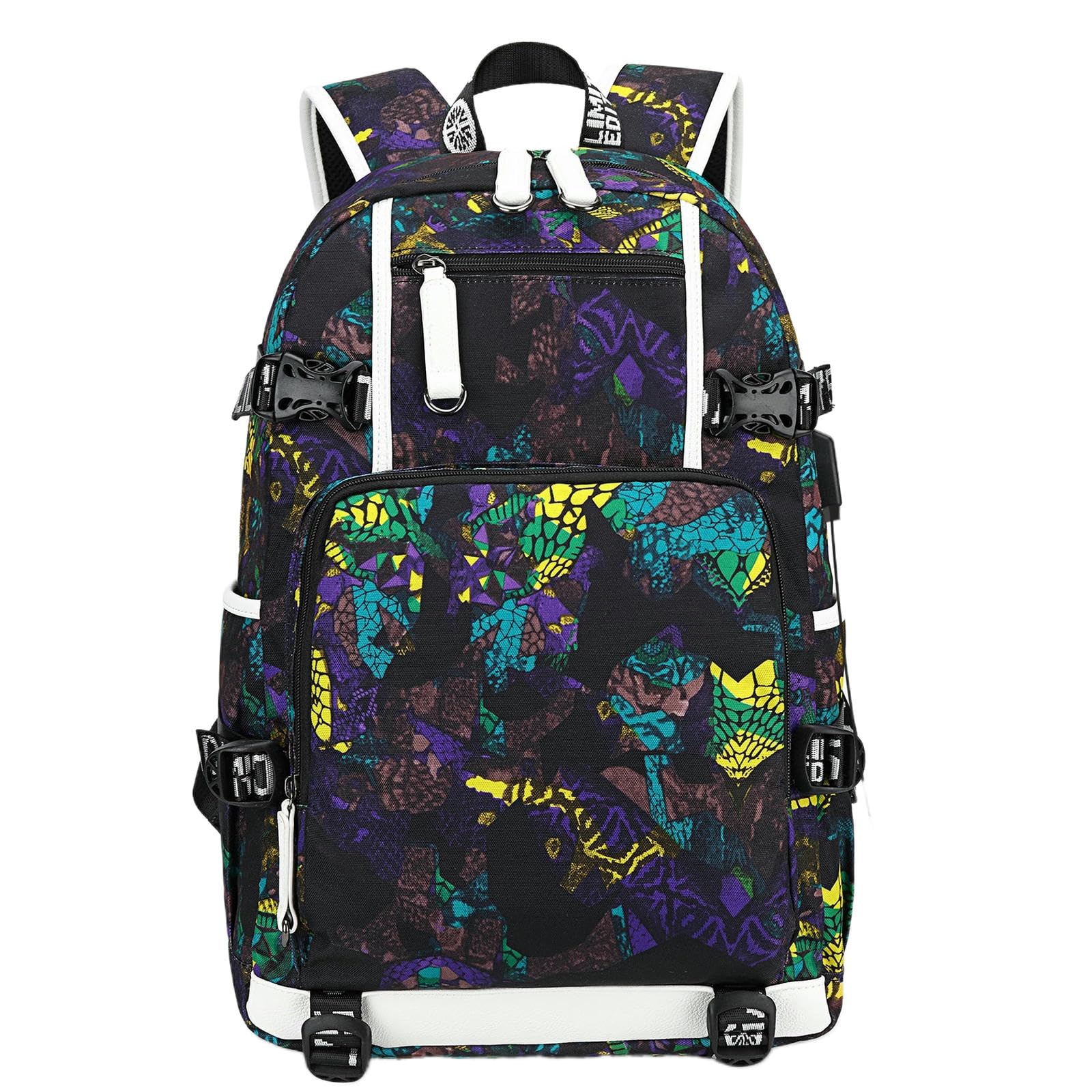 Schulrucksack Casual Rucksäcke Schule College Tasche Rucksack Tagsäcke Teens Knapsack Für Outdoor Reisen Einkaufen Arbeit Camping Rucksack-gelb