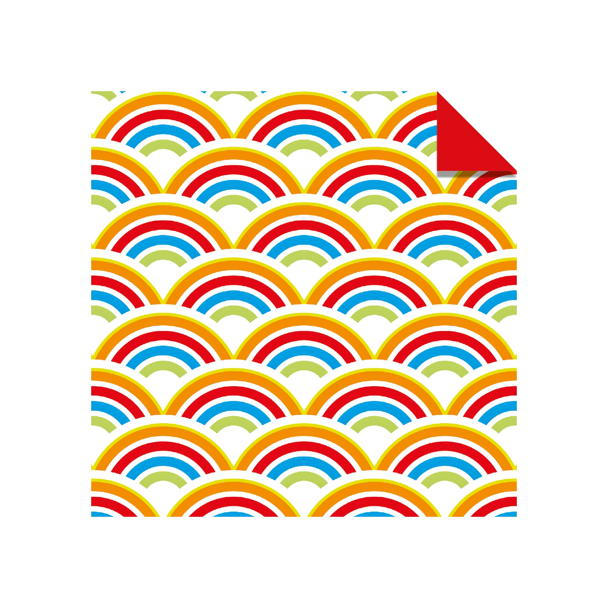 Origami Paper 100 Sheets Rainbow Patterns 6" (15 cm): Tuttle Origami Paper: Double-Sided Origami Sheets Printed with 8 Different Patterns (Instructions for 7 Projects Included) — Amazon image 10