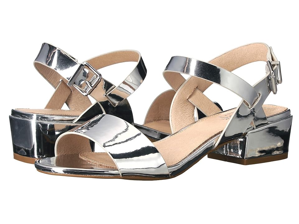 

Shellys London Dacey Sandal (Silver PU) Women's 1-2 inch heel Shoes