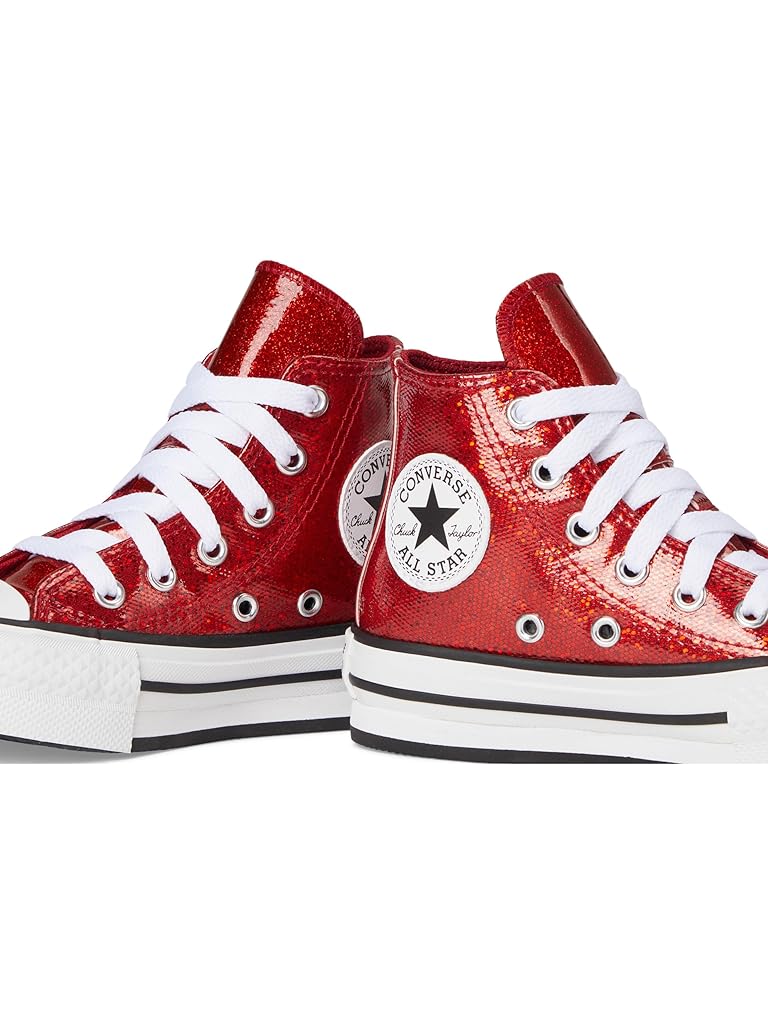 Red Converse Chuck Taylor® All Star® Lift Disco (Little Kid)