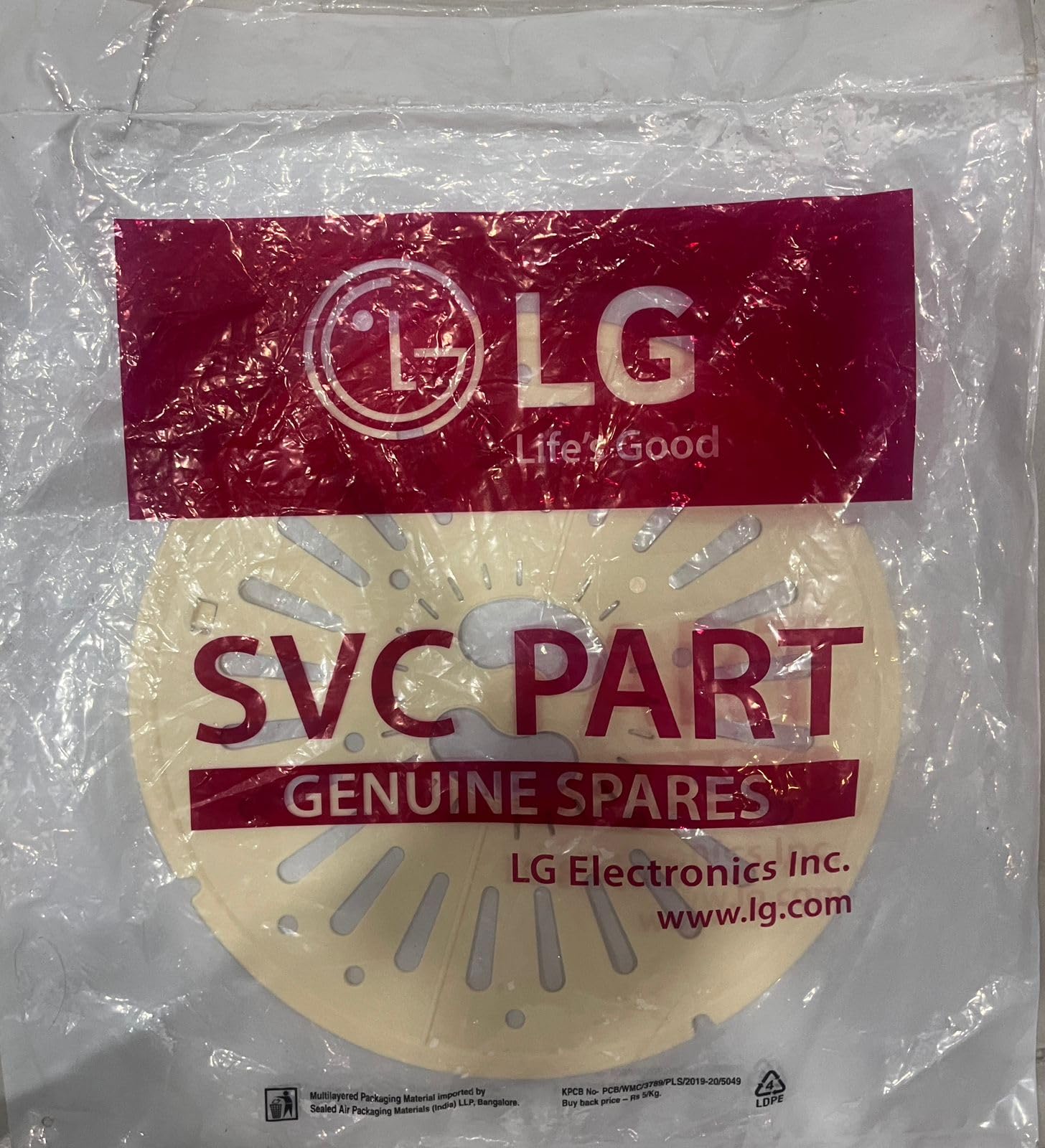 Original Fits for LG Top Load Semi Automatic Washing Machine Spin Cap/Dryer Cover/Safety Cover (26 cm)-image-13