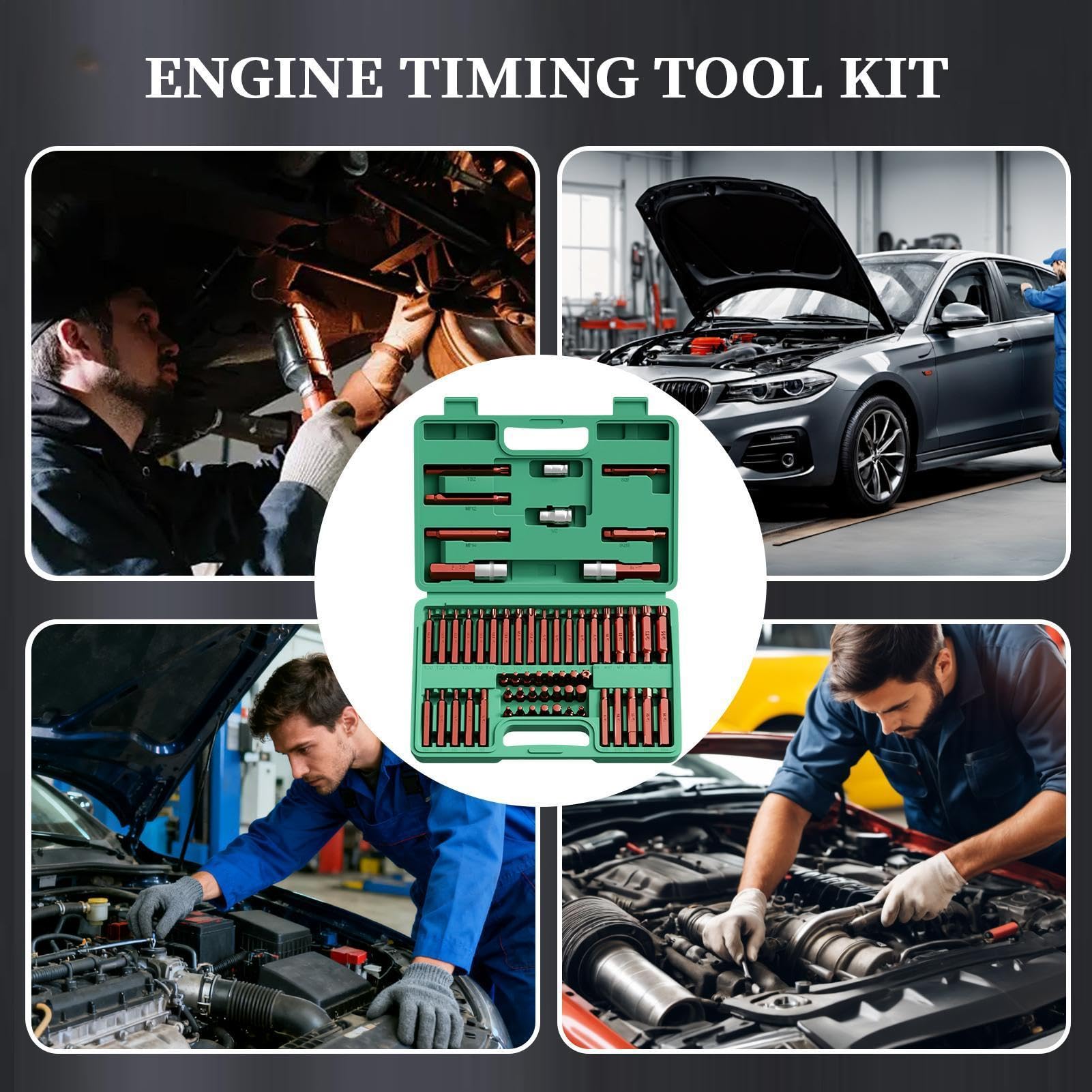 Zestaw Bitów Dynamometrycznych Zestaw Do Demontażu Aut Z Bitami Kluczowymi | Zestaw nasadek dynamometrycznych dla mechaników Do przemysłu, domu, warsztatu, garażu, dla mechaników i techników aut