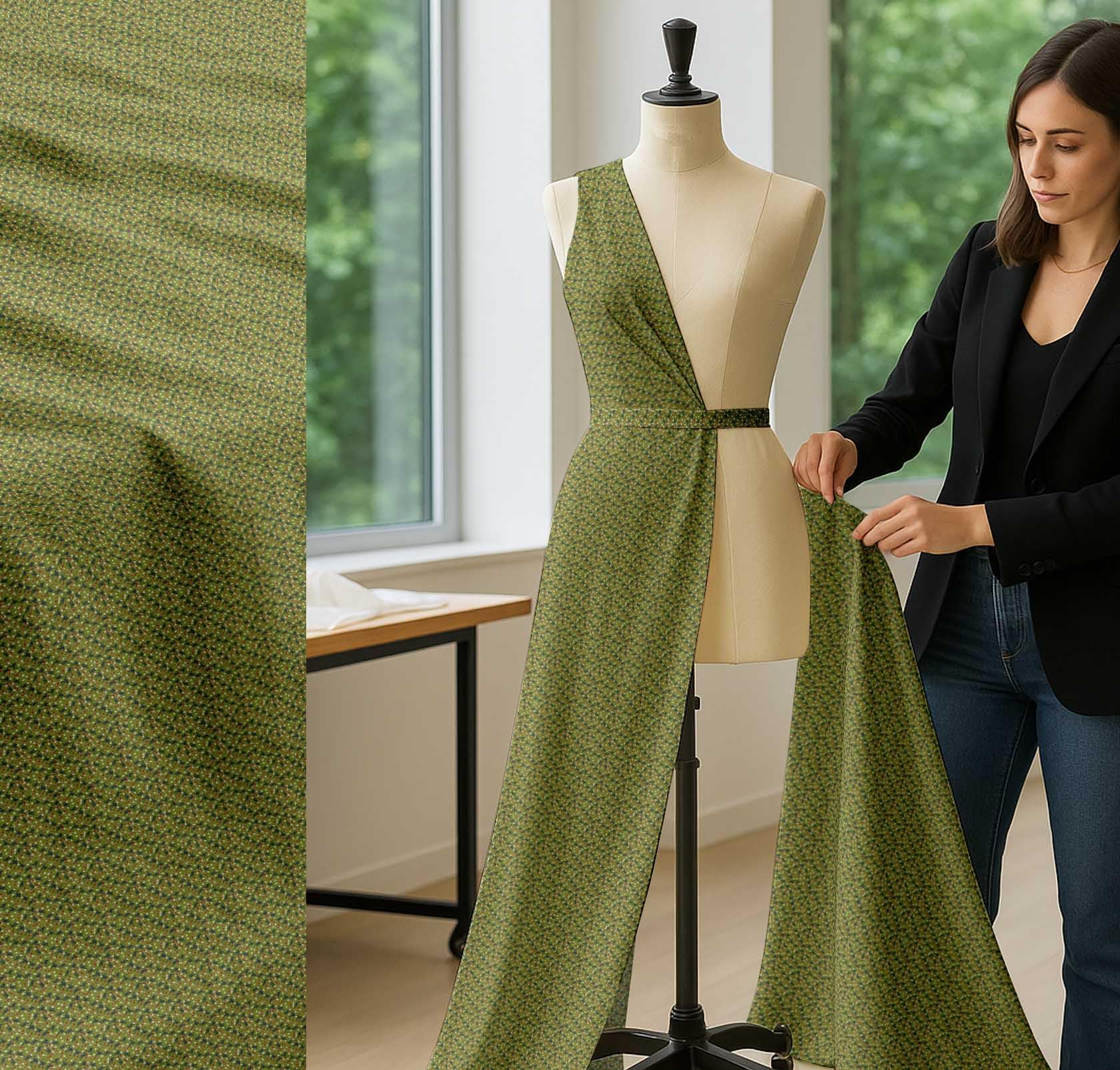 Amazon.com: Cotton Cambric Fabric by Soimoi - Sports Pattern- 42