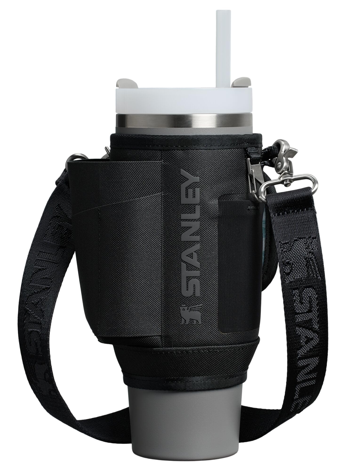 STANLEY All Day Quencher Carry All for 40 oz Tumbler with Handle | Crossbody Bag with Phone Holder Pocket, Card Sleeve & Detachable Strap | Water Bottle Carrier Bag | BPA-Free |