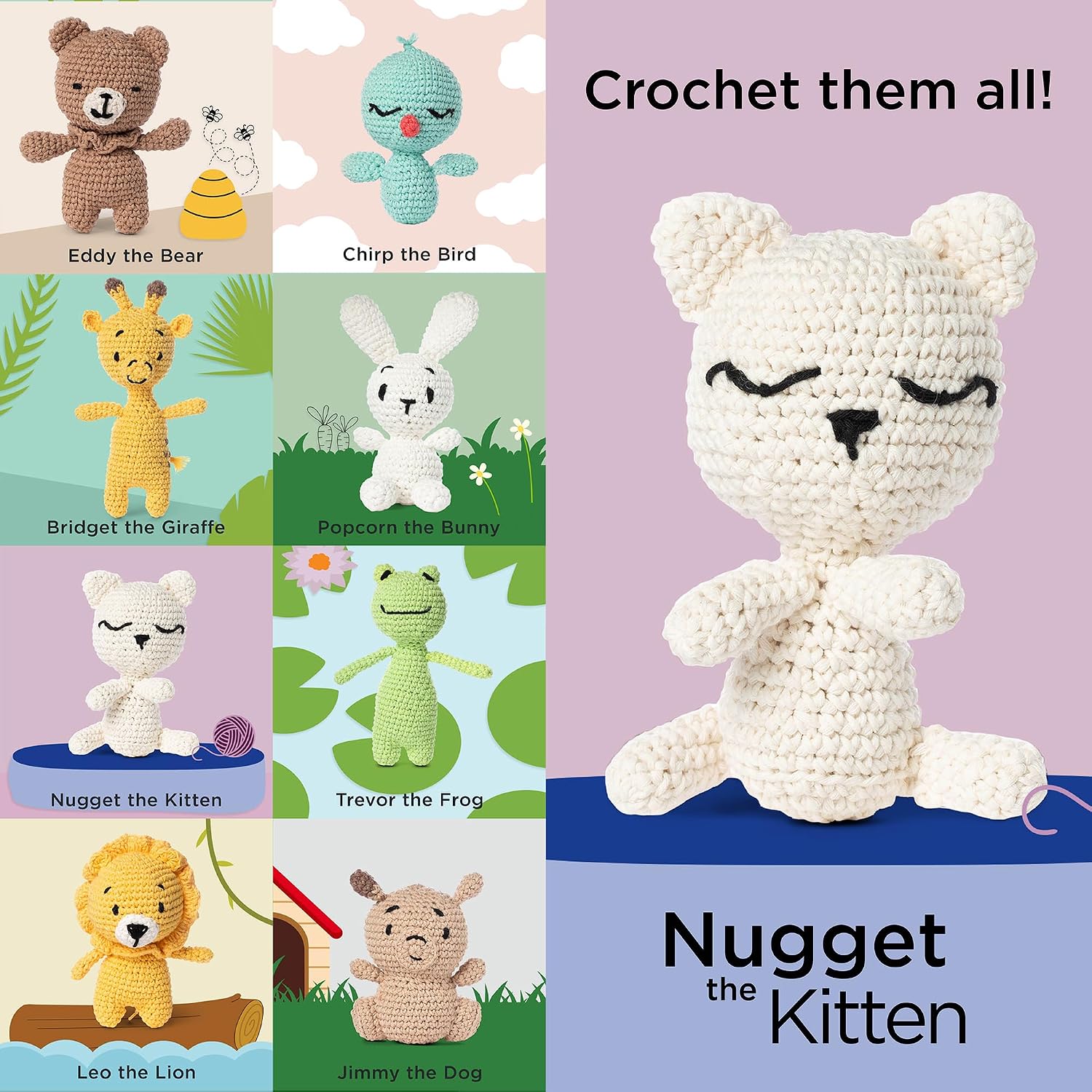Red Heart Amigurumi Nugget The Kitten Kit