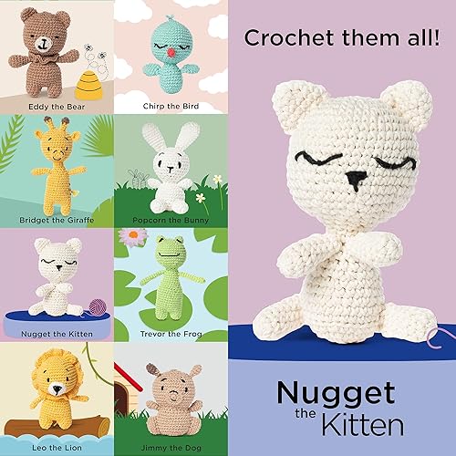 Miniatura 6 de Red Heart Amigurumi Nugget The Kitten Kit