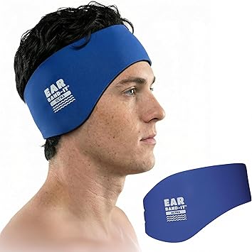 Earvolution Ear Band-It Ultra Swimming Headband for Kids and Adults - Invented by Ear, Nose, and Throat Physician - Custom Anti-Slip Grip Neoprene Maximizes Protection, 13 Color Options, 3 Sizes