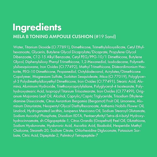 Miniatura 8 de Easydew Mela B Cojín de Ampolla Tonificante  2 en 1 maquillaje coreano para el cuidado de la piel y la belleza facial  Base de cojín de cobertura