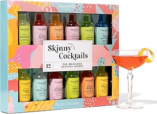 Thoughtfully Cocktails, Skinny Cocktail Mixer Set, Mocktail Non Alcoholi...