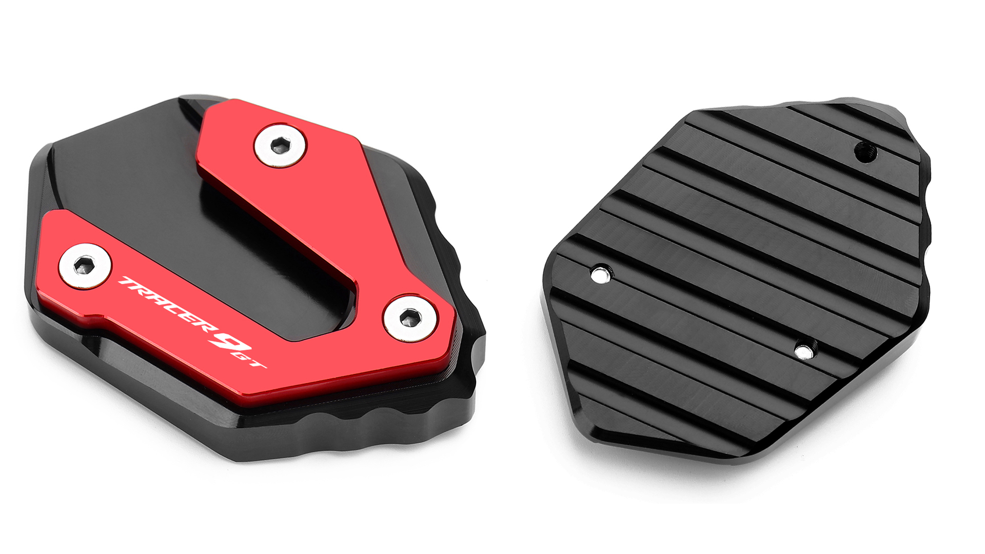Plaque D'élargissement Béquille Moto - Pour TRACER 7 GT, TRACER 9 GT, TRACER 900, 700 - Anti-enfoncement Sol Meuble