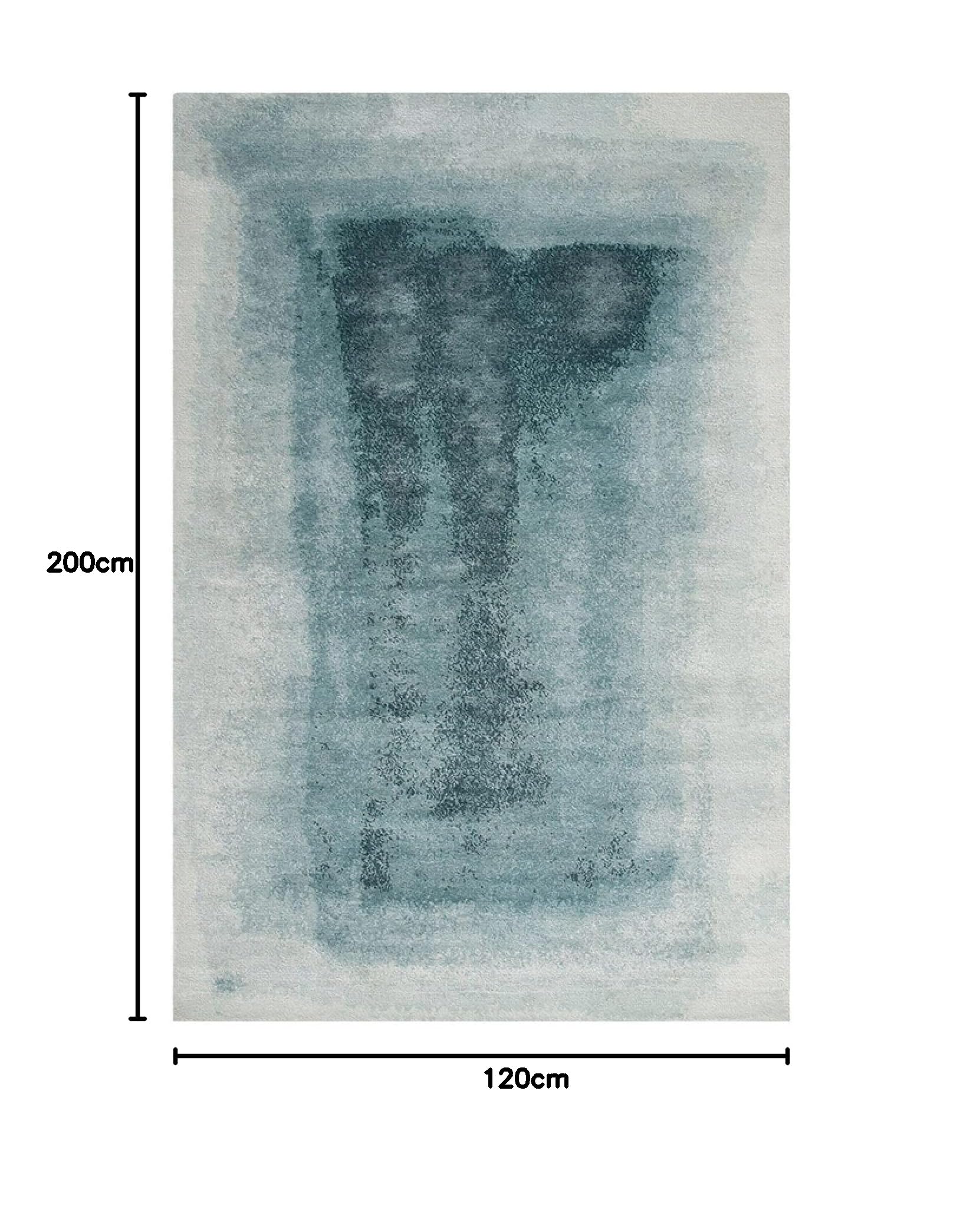 Designerski dywan nowoczesny dywan nordycki postmodernistyczny szmaragd zielony antypoślizgowy dywanik do salonu sypialni 120 x 200 cm
