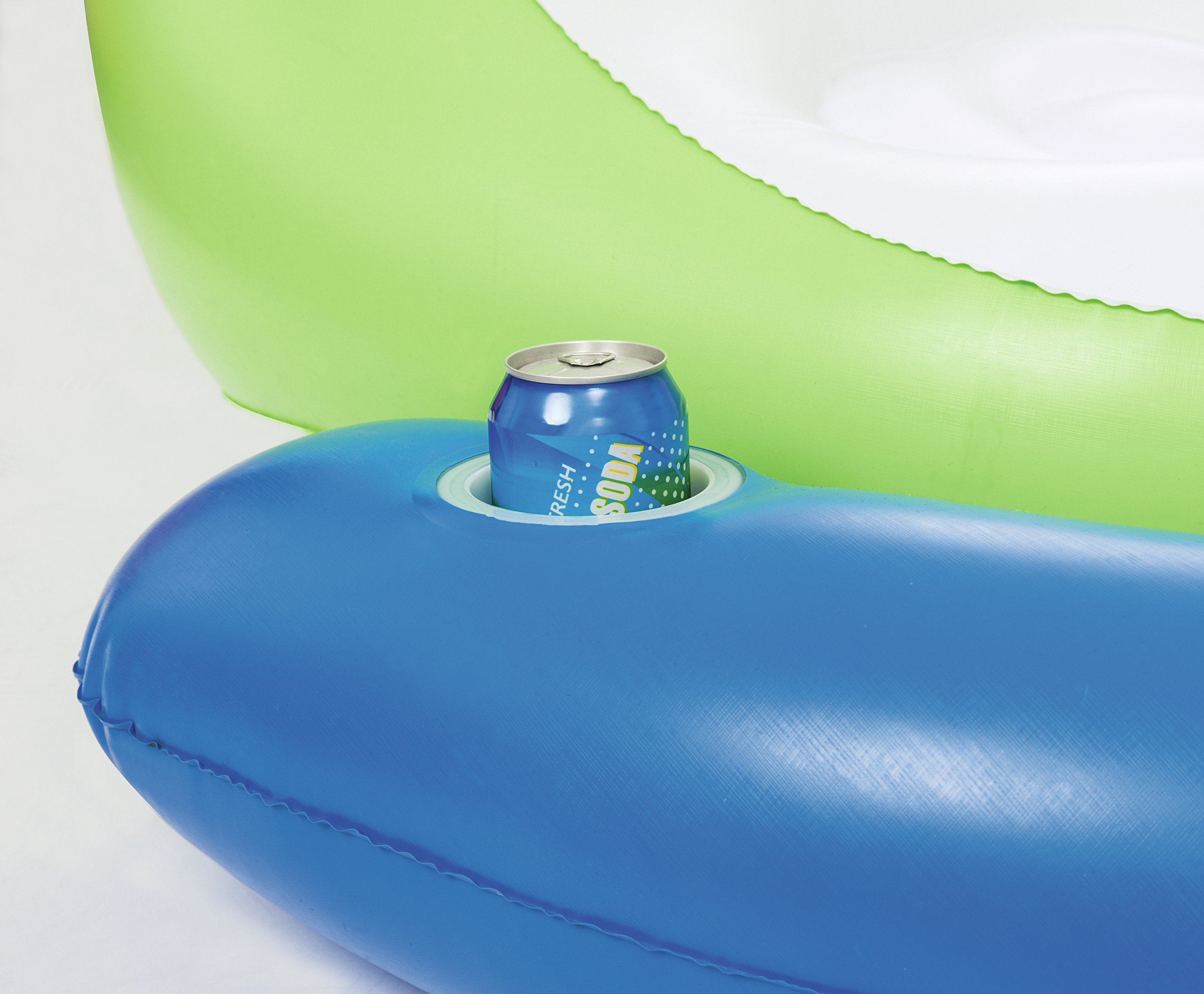 Bestway 43136 - Sillón Hinchable CoolerZ Sit-N-Sun 150x140 cm
