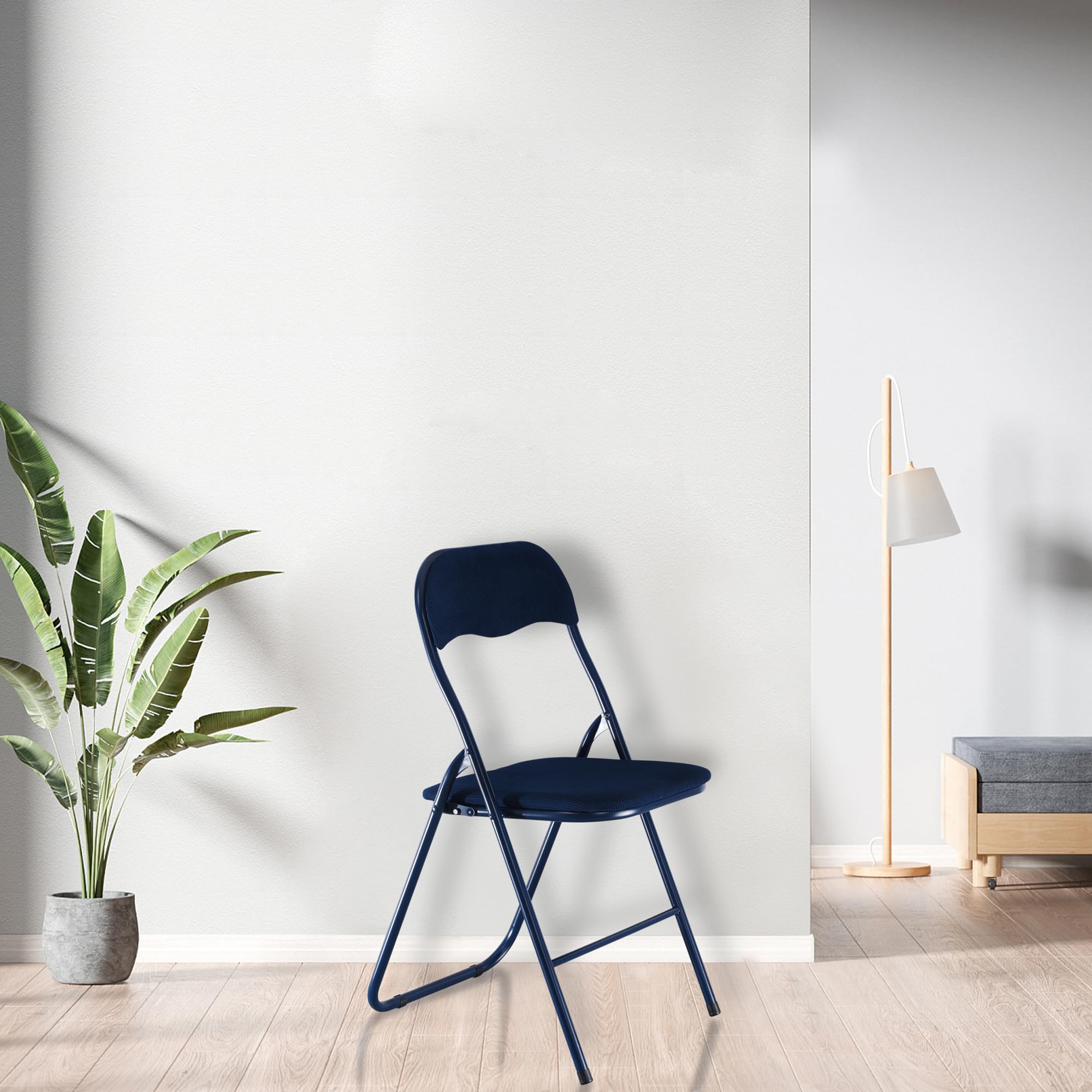 4 Chaises Pliantes Jusqu'à 150kg - Siège De Balcon Chaise De Jardin Aspect Rotin