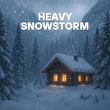 Icy howling wind sounds Heavy Snowstorm