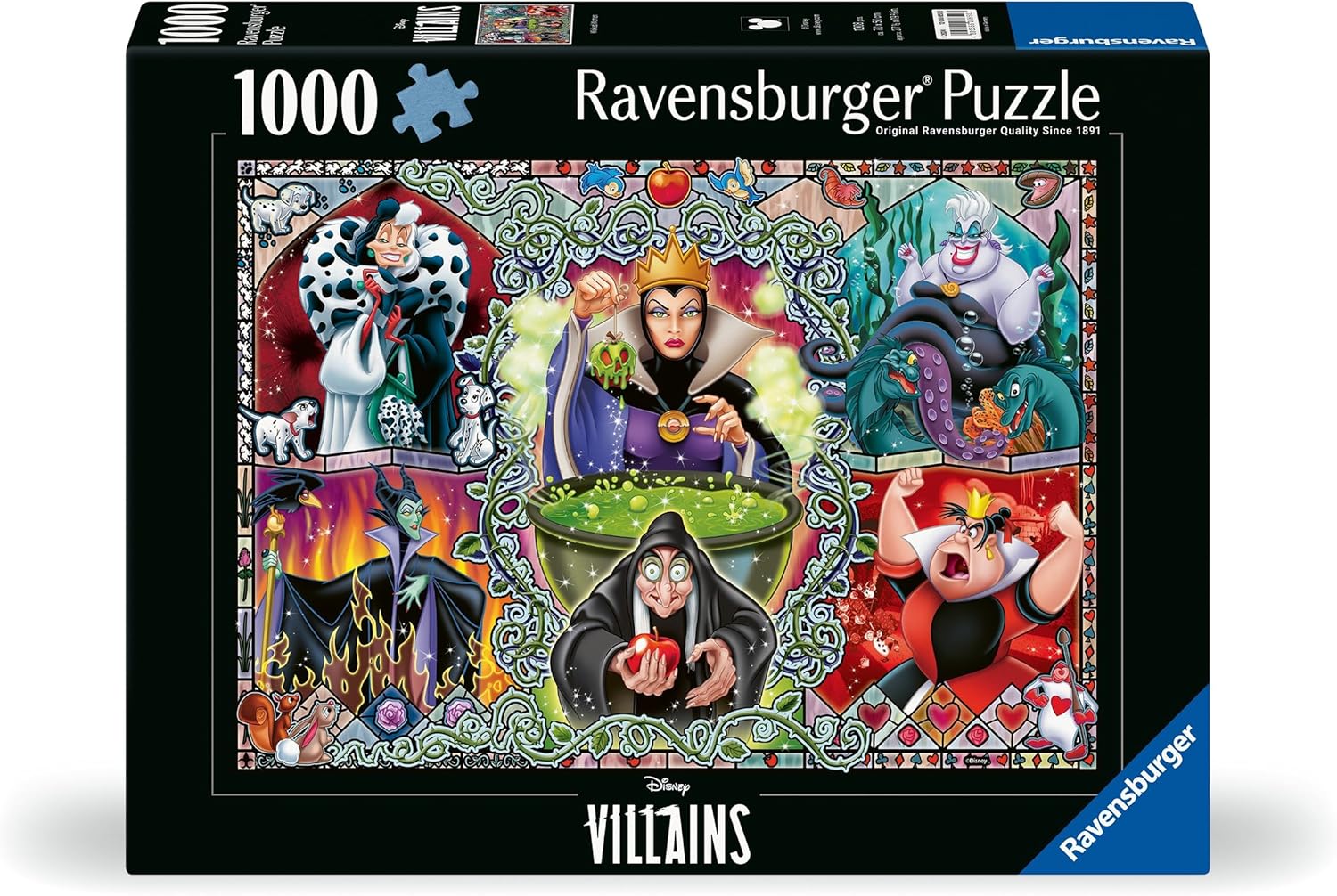 Ravensburger - 1000 Piece Puzzle Disney The Disney Villains | Disney Puzzle 1000 Pieces for Adults and Children with a Size of 70 x 50 cm | Gift for Adults and Children from 14 Years and Over