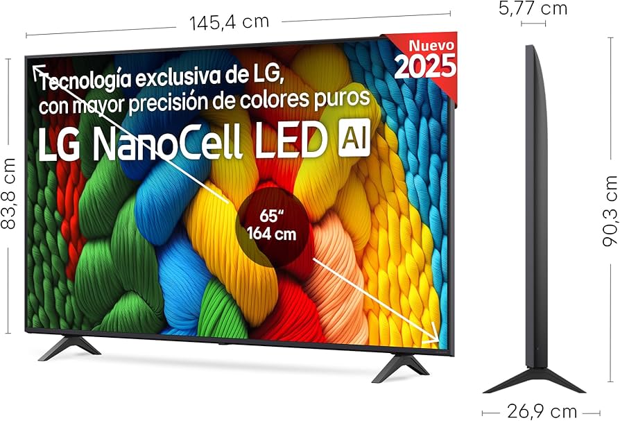 LG 65NANO80A6B - TV 65