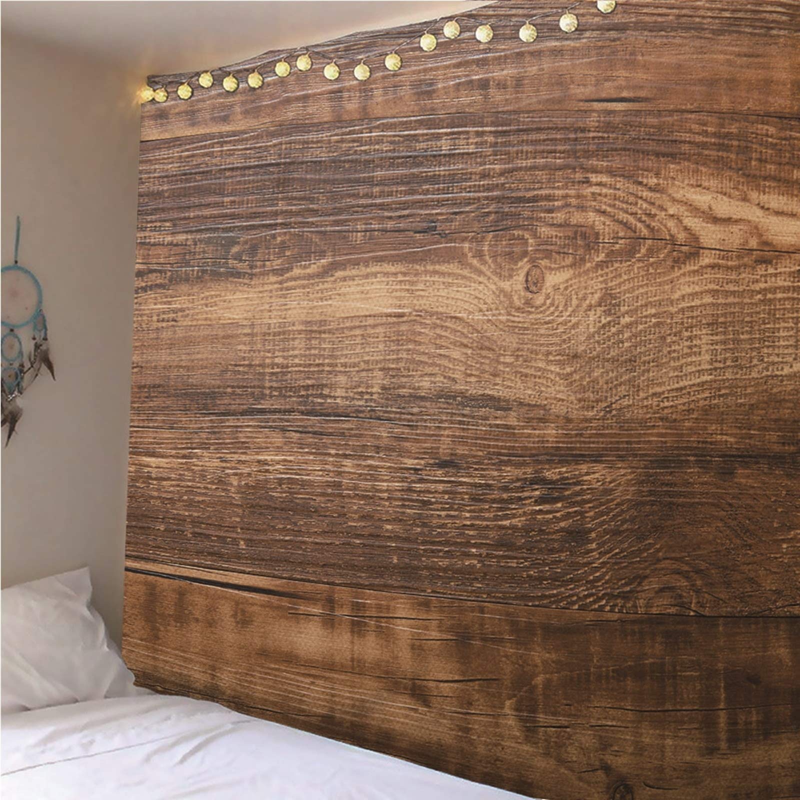Tapisserie Murale CEVAN Vieille Planche De Bois - 240x220cm Décoration Moderne