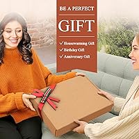 Vista 9 de Juego de regalo de tablero de charcutería de madera maciza de alta calidad, tablero magnético extra grande para quesos con bandeja de madera