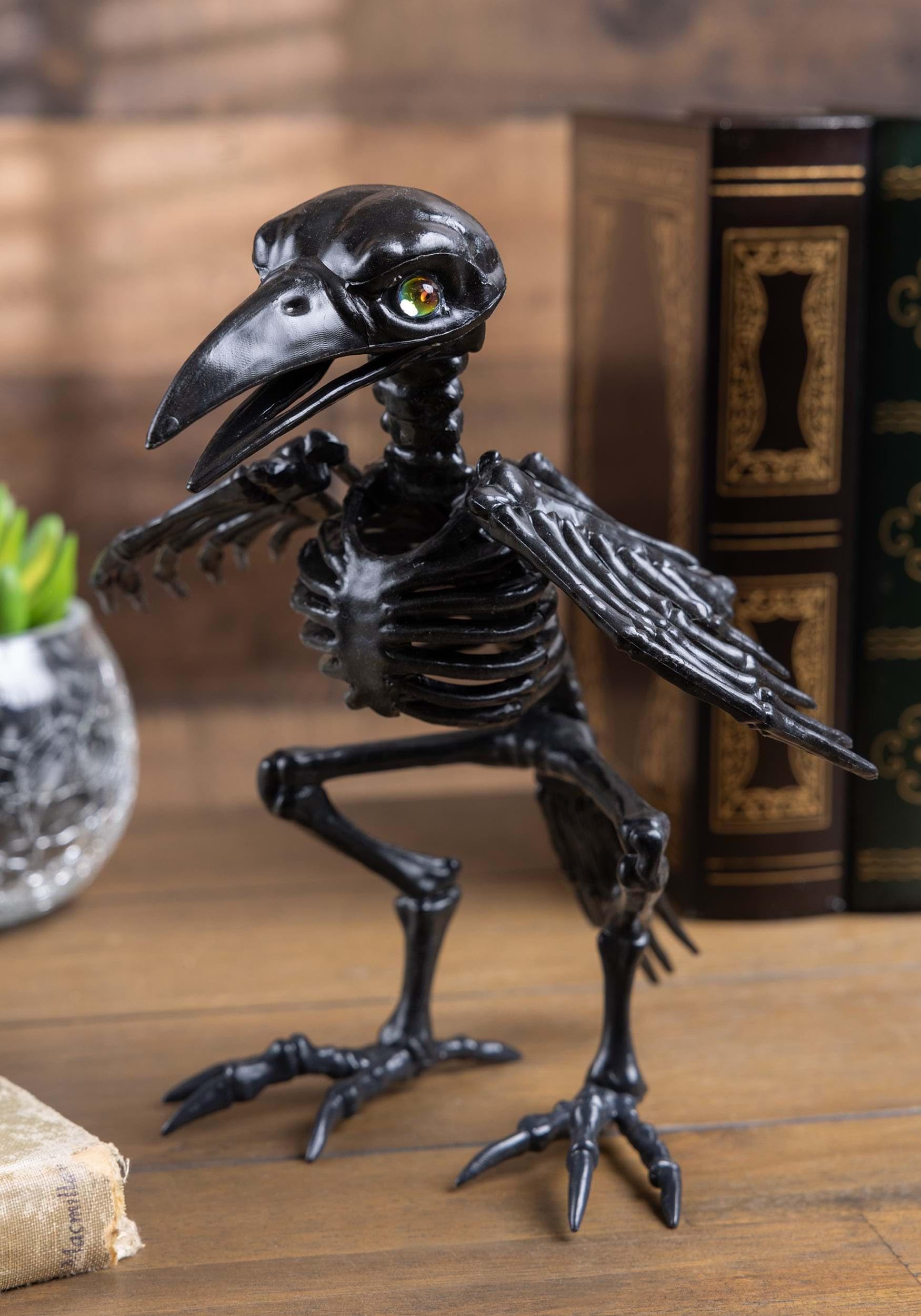 Amazon.com: Crazy Bonez Crystal Eyes Skeleton Crow : Patio, Lawn