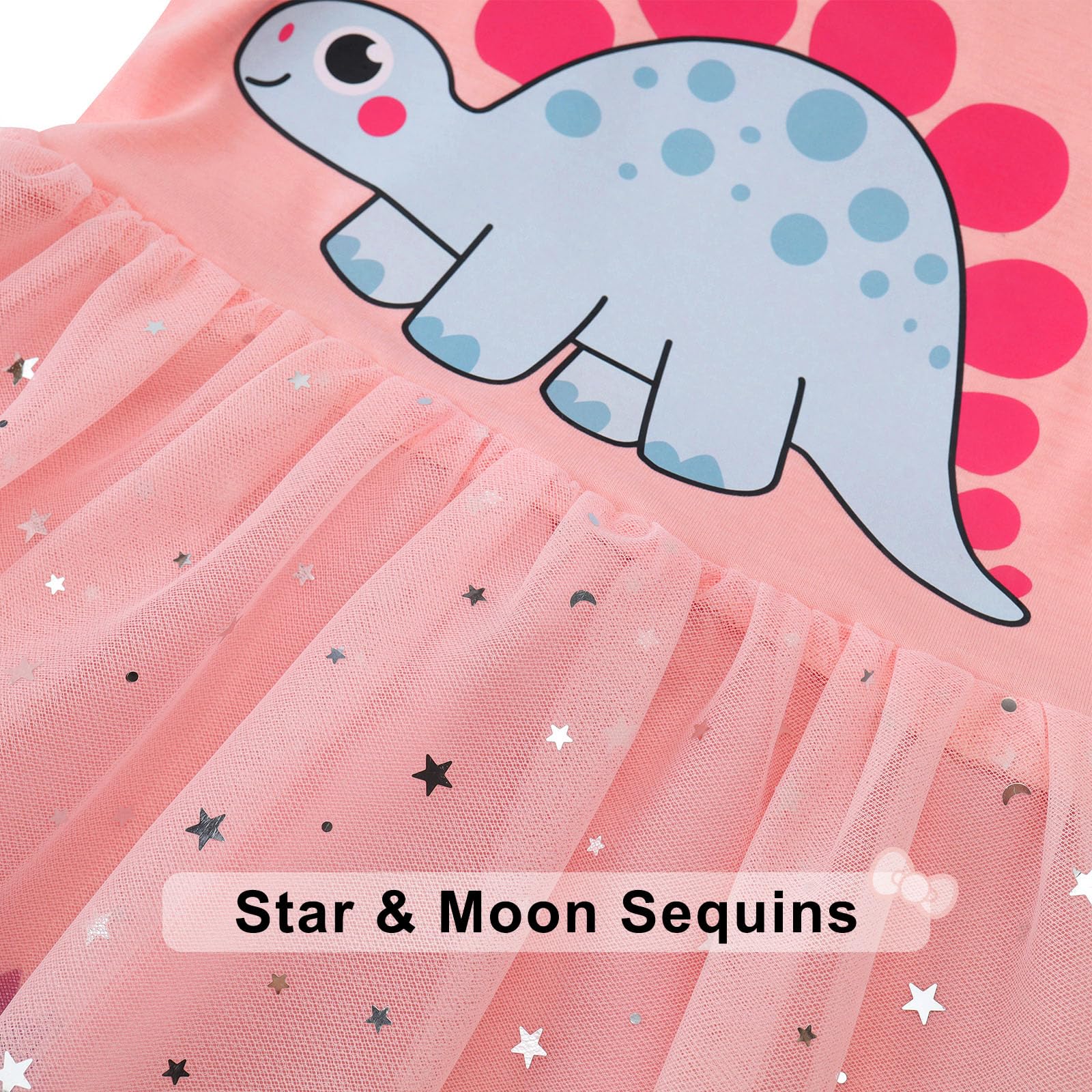 Kleider für Kleines Mädchen Kurzarm Kleid Cartoon-Stil Regenbogen Ozean Prinzessinnenkleid Dino Giraffe Osterhase Meerjungfrau Kinder Prinzessin Kostüm Tägliche Sommer Rock Ferienkleider