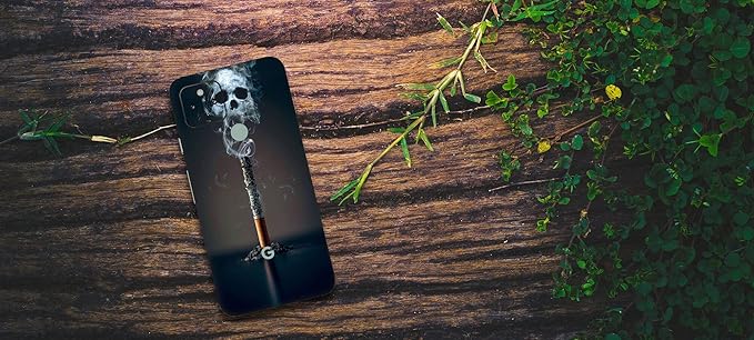 GADGETS WRAP Printed Vinyl Skin Sticker Decal for Google Pixel 5 - Cigarette Multicolor
