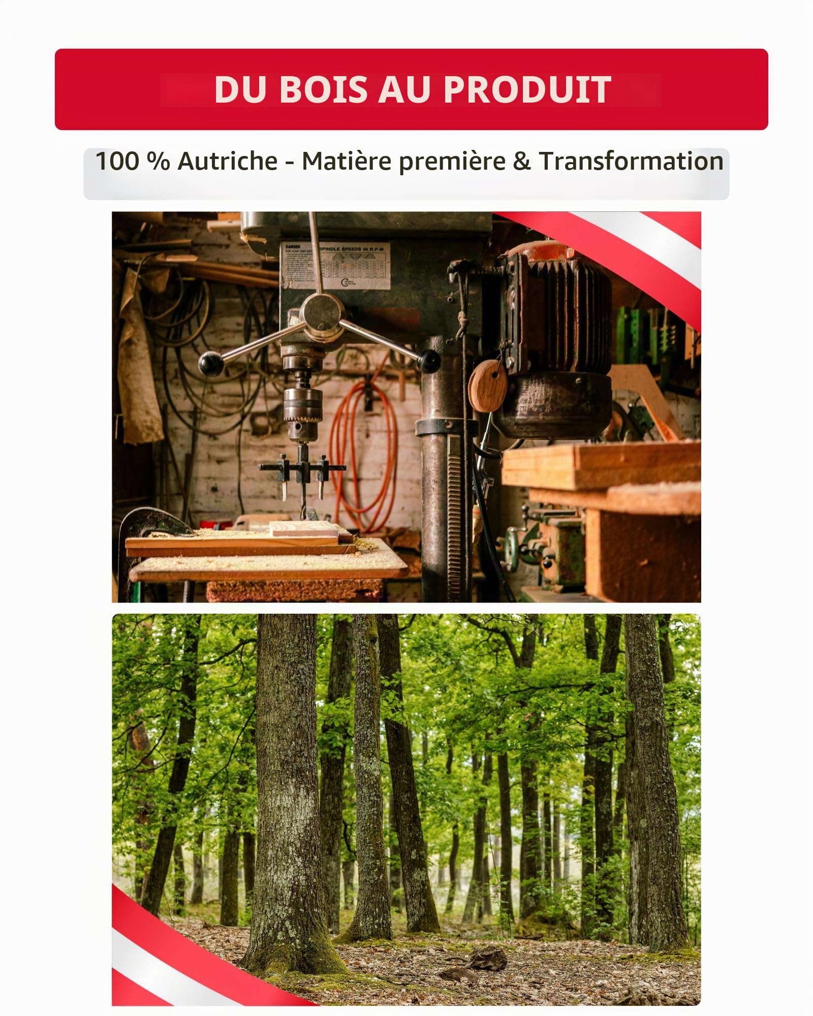 Gedotec Tige ronde en hetre lisse | tiges en bois | batons de bricolage 40 x 1000 mm | lot de 5 | tiges en hetre a bricoler | tige en bois massif | batonnets