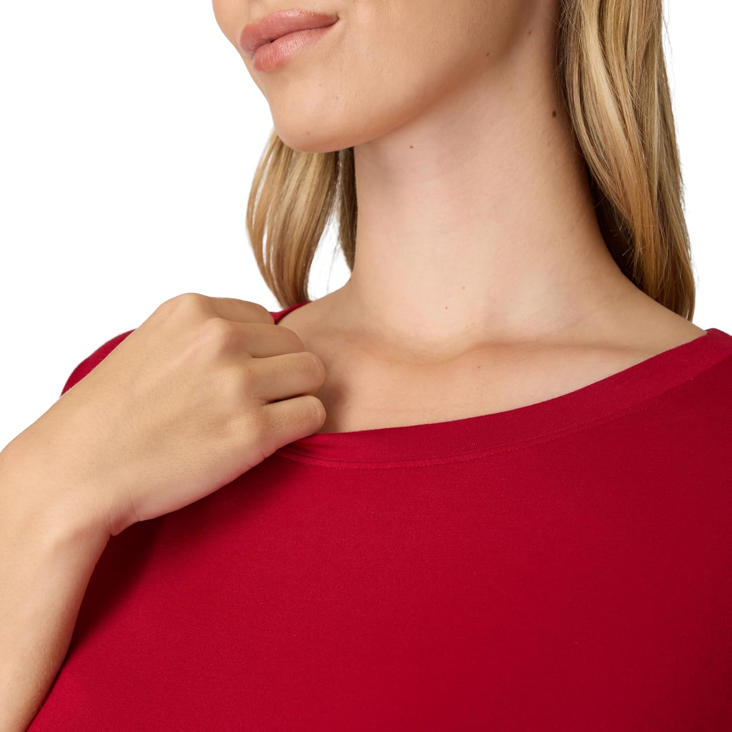 Bali Womens Sleepwear T-Shirt, Breathe Short-Sleeve Pajama Tee, Boxy Sleepwear Tee for Women - Image 5